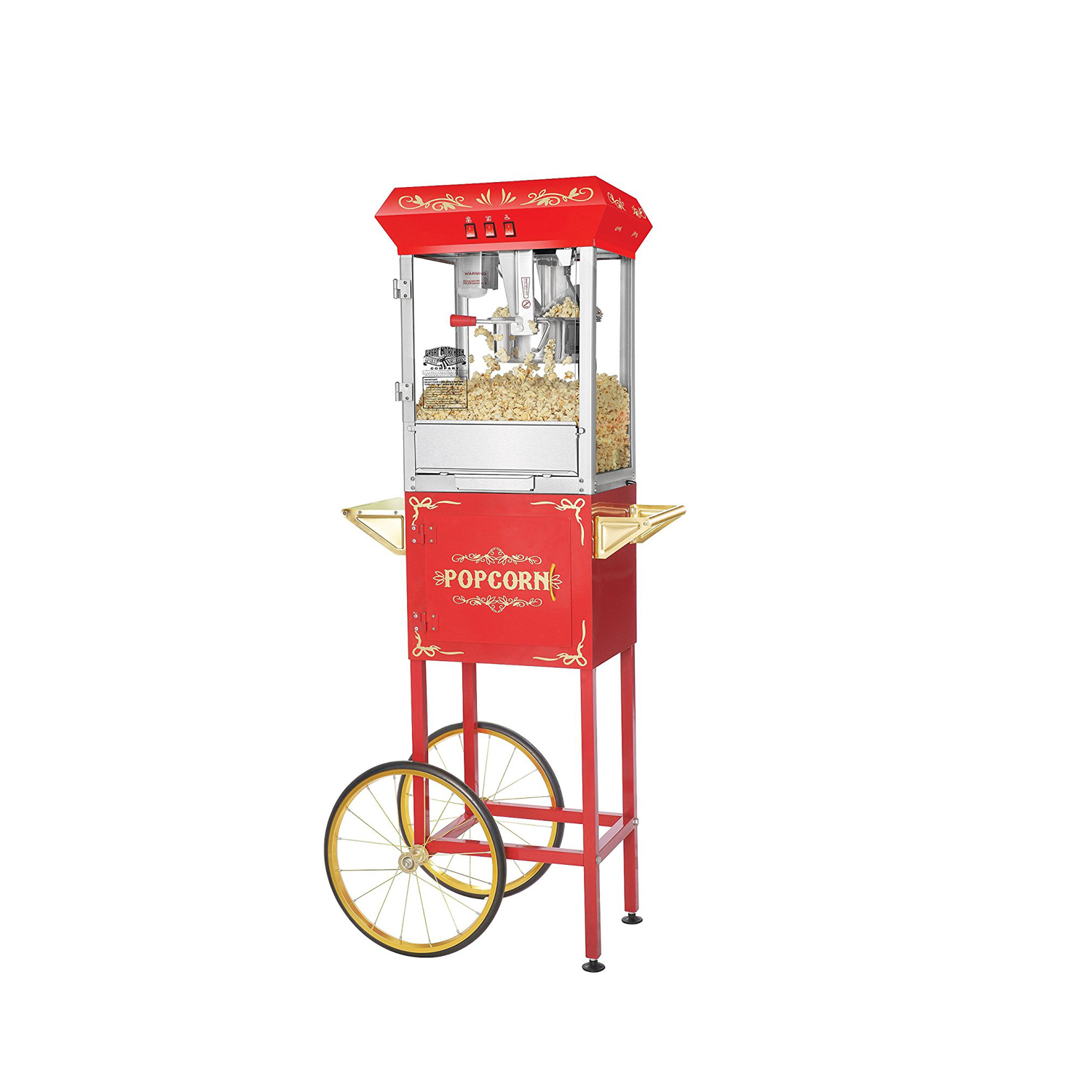Popcorn machines are back at Tuesday Morning this week